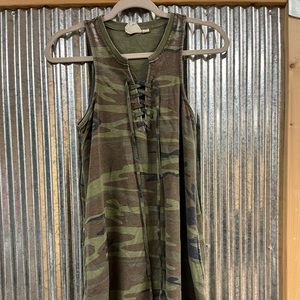 White Crow camo dress